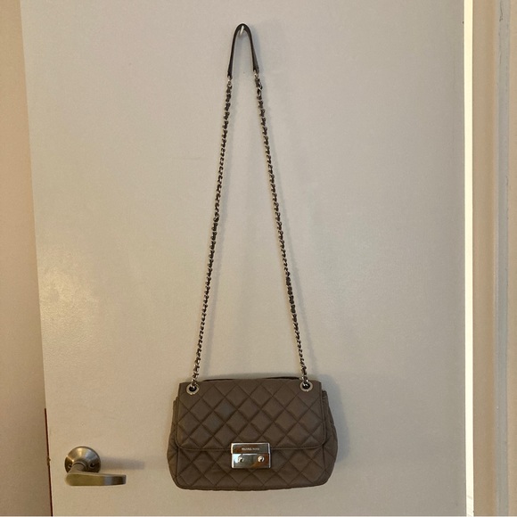 MICHAEL KORS Sloan large shoulder bag in Cinder NWOT - Picture 3 of 7